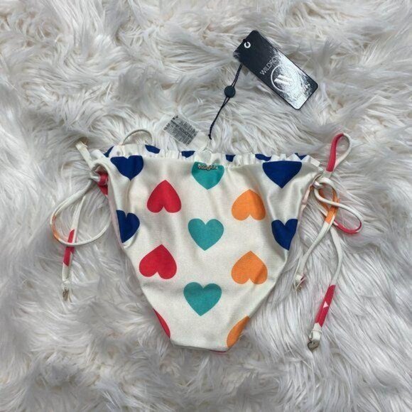 Wildfox Heart Print Bikini Bottom - Picture 2 of 4